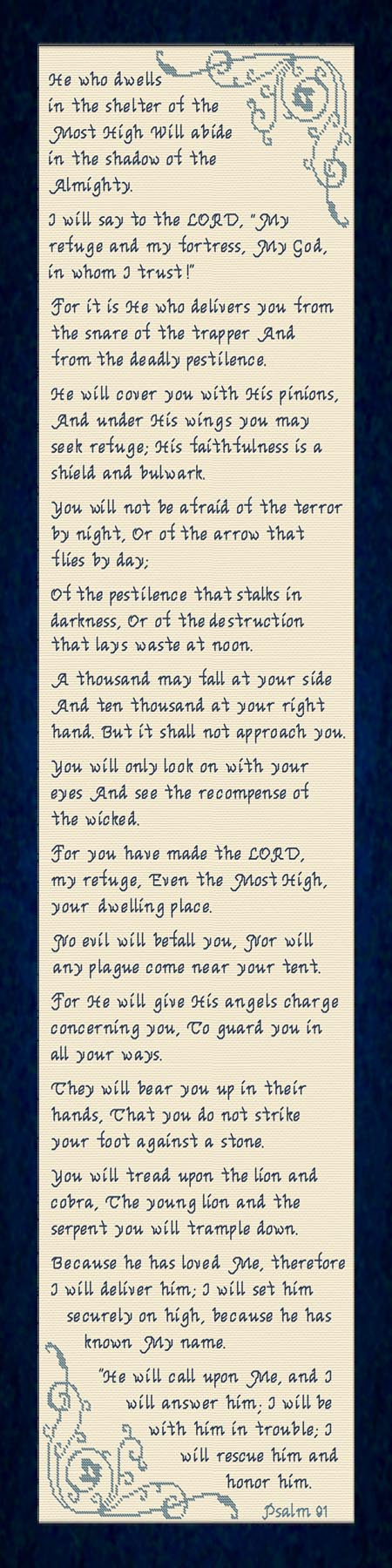 Shelter of The Most High - Psalm 91:1-15